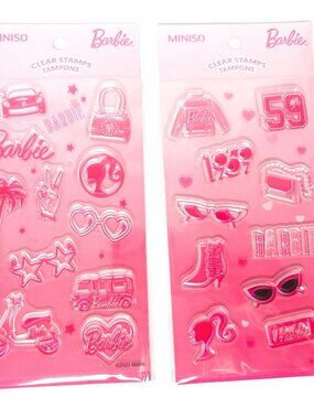Barbie Clear Stamp Sets - Set of 2